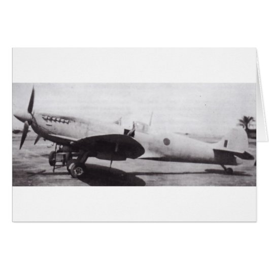 Supermarine Spitfire Cards (Front Horizontal)