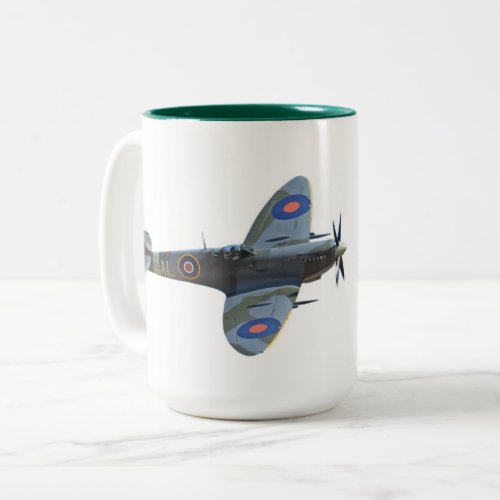 Supermarine Spitfire MkIX Two_Tone Coffee Mug