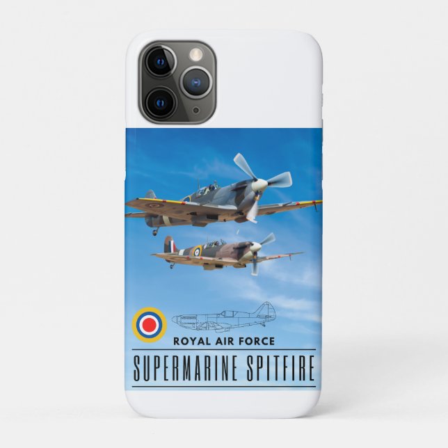 SUPERMARINE SPITFIRE - ROYAL AIR SQUADRON Case-Mate iPhone CASE (Back)