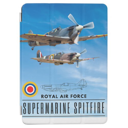 SUPERMARINE SPITFIRE _ ROYAL AIR SQUADRON iPad AIR COVER