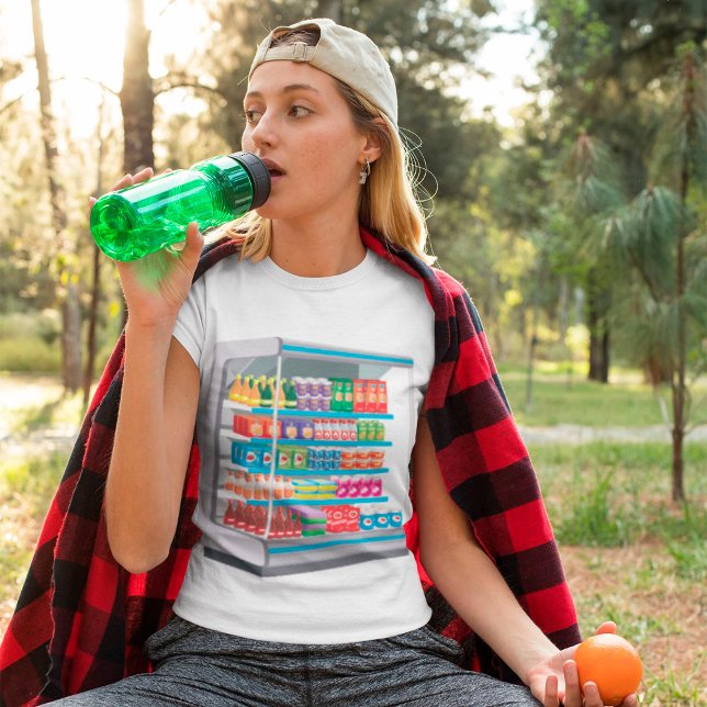 Supermarket Dairy Fridge T-Shirt (Creator Uploaded)