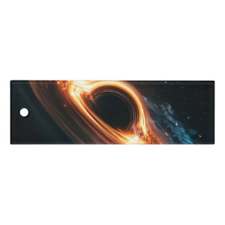 Supermassive Black Hole Accretion Disk Space Art Ruler
