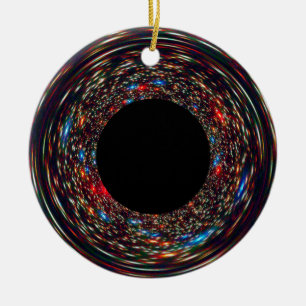 Supermassive Black Hole Ceramic Ornament