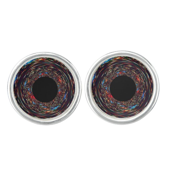 Supermassive Black Hole Cufflinks (Front)