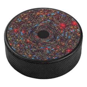 Supermassive Black Hole Hockey Puck