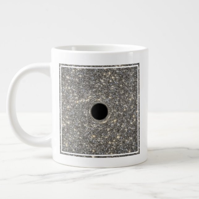 Supermassive Black Hole In The Middle Of A Galaxy. Giant Coffee Mug (Left)