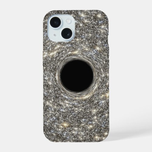 Supermassive Black Hole In The Middle Of A Galaxy iPhone 15 Case