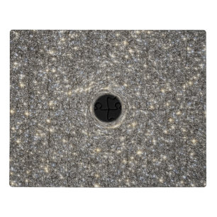 Supermassive Black Hole In The Middle Of A Galaxy. Jigsaw Puzzle