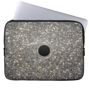Supermassive Black Hole In The Middle Of A Galaxy. Laptop Sleeve