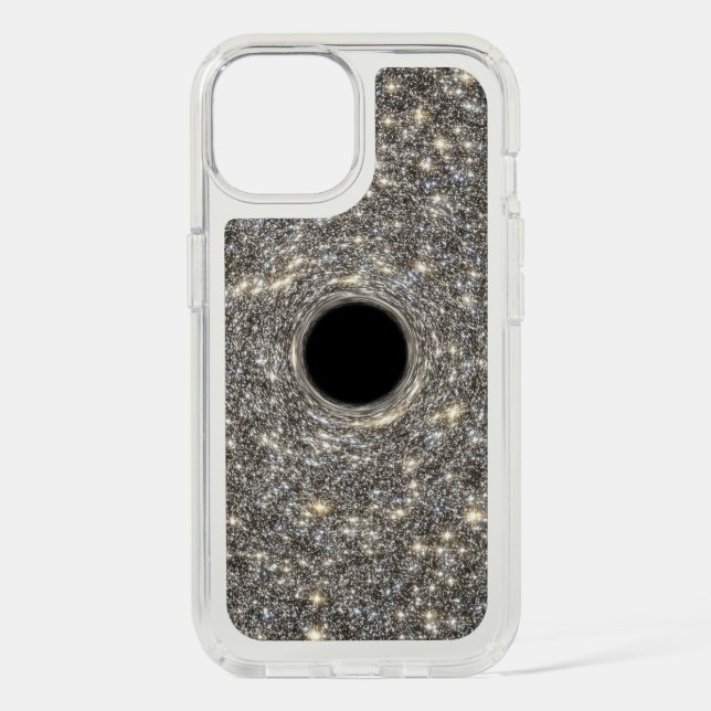 Supermassive Black Hole In The Middle Of A Galaxy. Speck iPhone Case (Front)