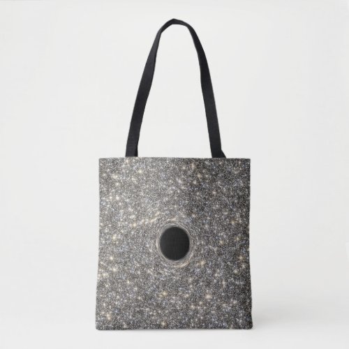 Supermassive Black Hole In The Middle Of A Galaxy Tote Bag