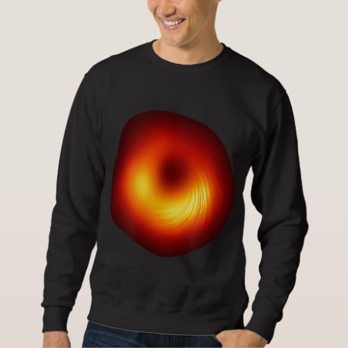 Supermassive Black Hole M87 Galaxy Planets Astrono Sweatshirt