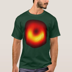Supermassive Black Hole M87 Galaxy Planets Astrono T-Shirt