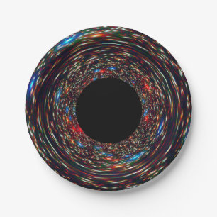 Supermassive Black Hole Paper Plates