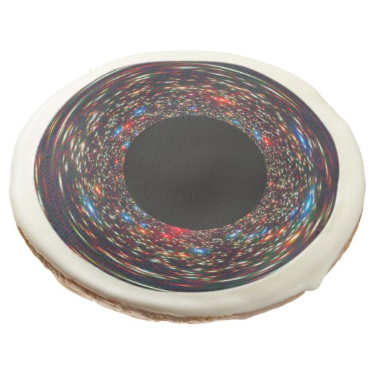 Supermassive Black Hole Sugar Cookie (Angled)