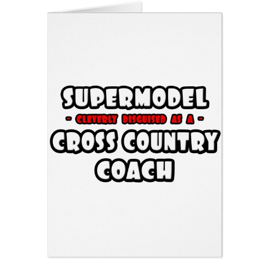 Supermodel .. Cross Country Coach Cards (Front)