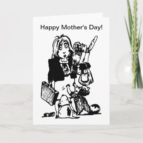 Supermom A Mom Who Does It All Card