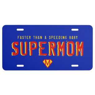 SUPERMOM Cool Mom License Plate