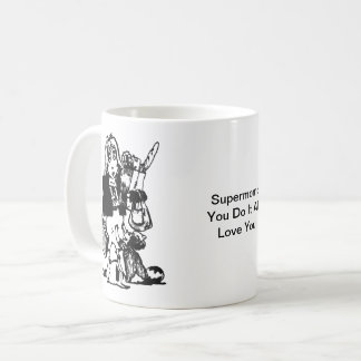 Supermom Custom Message Mother's Day Coffee Mug
