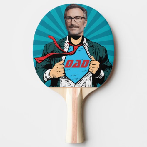 Supermom vs Superdad _ Customizable Ping Pong Paddle