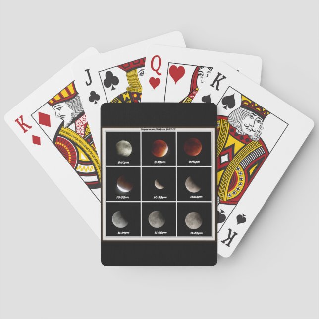 Supermoon & Eclipse Poker Cards (Back)
