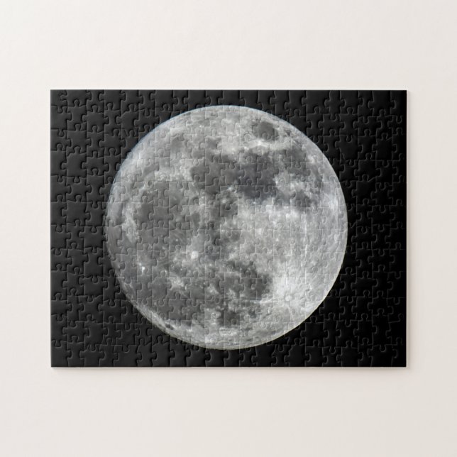 Supermoon Moon Puzzle (Horizontal)
