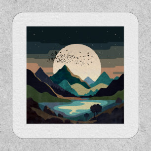 Supermoon On The Lake Patch