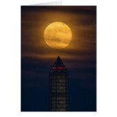 Supermoon Over Washington Monument (Front)