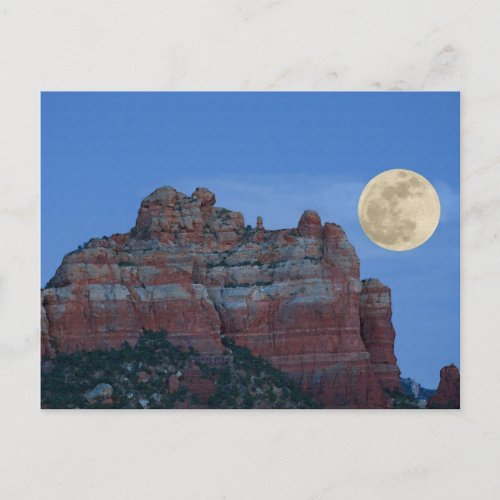 Supermoon Postcard