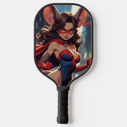 SuperMouse Woman blue pickleball paddle