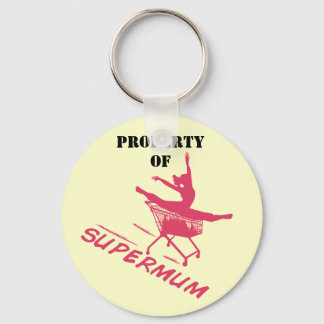 Supermum Keychain