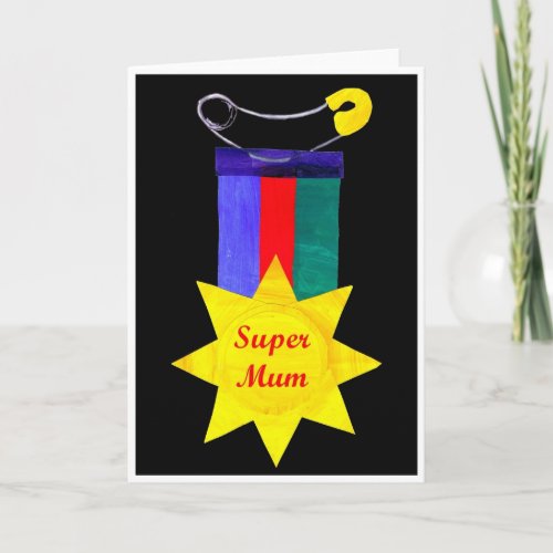 SuperMum Mothers Day Card
