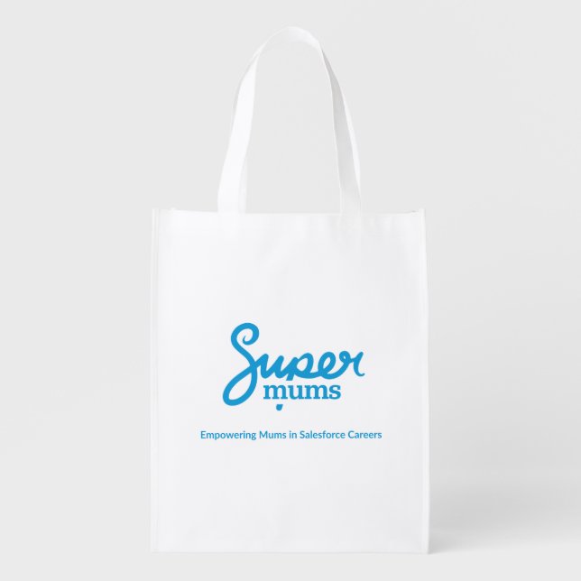 Supermums Reusable Grocery Bag (Front)