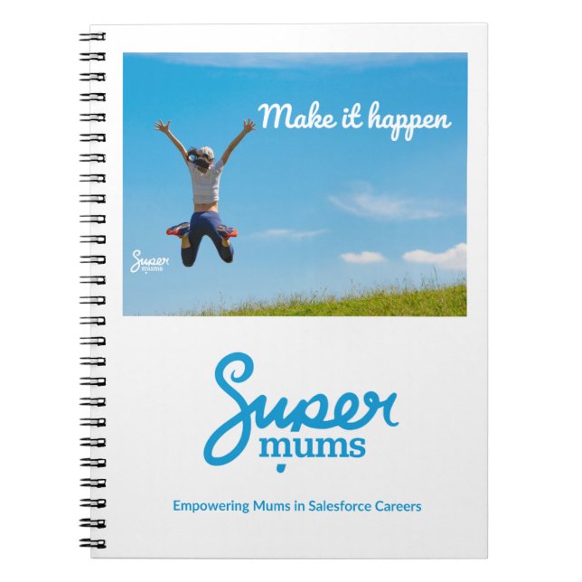 Supermums Spiral Photo Notebook (Front)