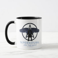 Supernatural Castiel Falling Stars Graphic