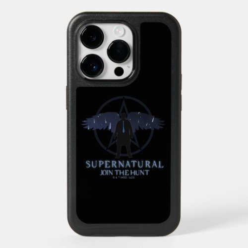 Supernatural Castiel Falling Stars Graphic OtterBox iPhone 14 Pro Case