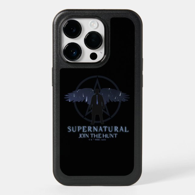 Supernatural Castiel Falling Stars Graphic Otterbox iPhone Case (Back)