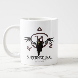 Supernatural Castiel Illustration Giant Coffee Mug