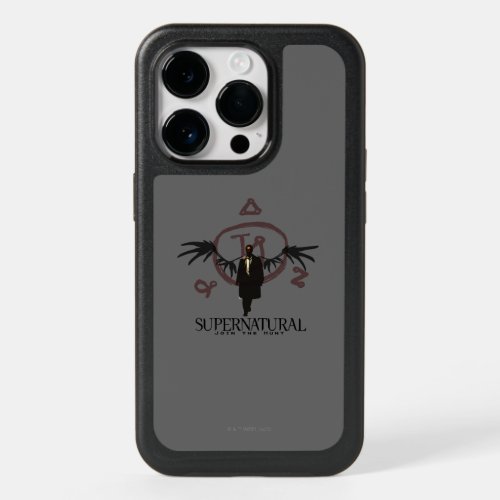Supernatural Castiel Illustration OtterBox iPhone 14 Pro Case