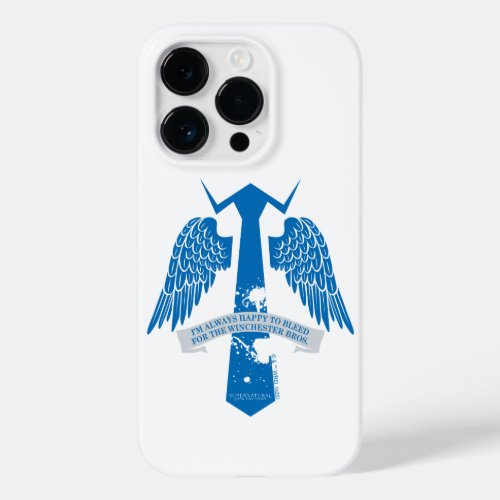 Supernatural Castiel Tie Quote Graphic Case_Mate iPhone 14 Pro Case