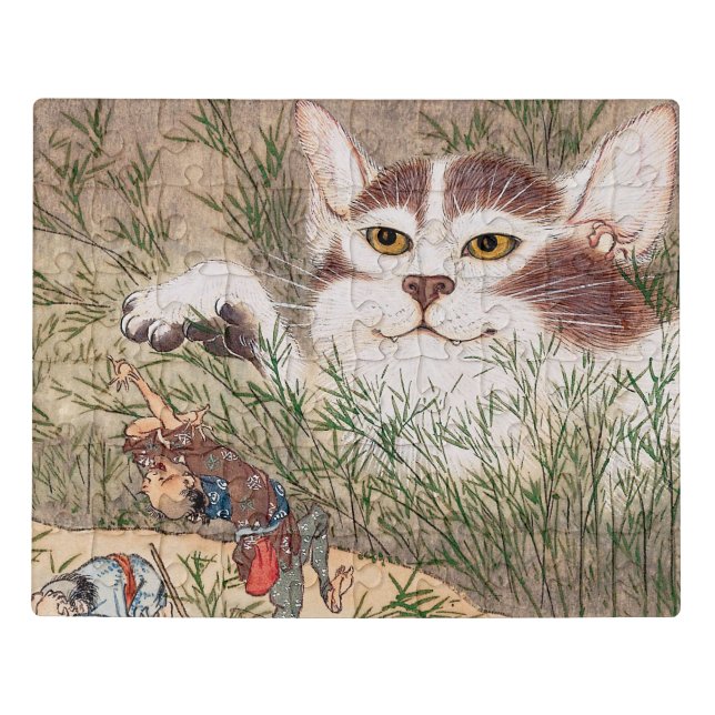 Supernatural Cat Jigsaw Puzzle (Puzzle Horizontal)