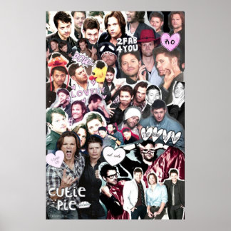 Supernatural Collage Poster