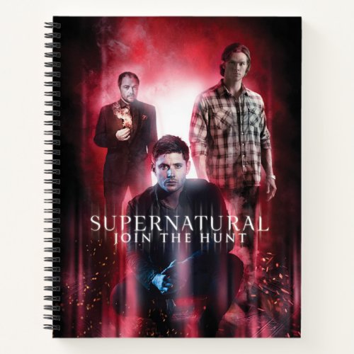 Supernatural Crowley Dean and Sam Notebook