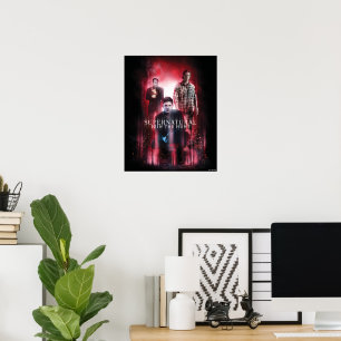 Supernatural Crowley, Dean, and Sam Poster
