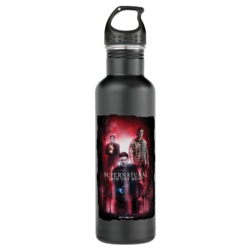 Supernatural Crowley Dean and Sam Stainless Steel Water Bottle