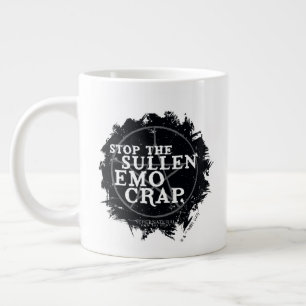 Supernatural "Emo" Quote Giant Coffee Mug
