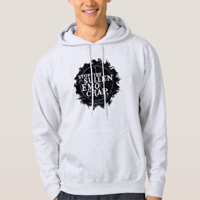 Supernatural "Emo" Quote Hoodie (Front)