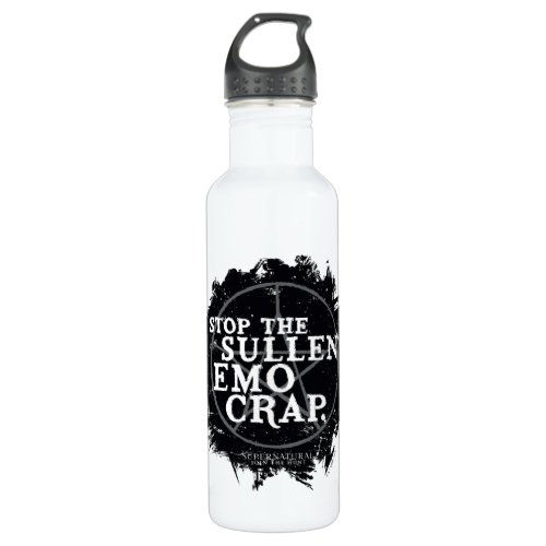 Supernatural Emo Quote Stainless Steel Water Bottle