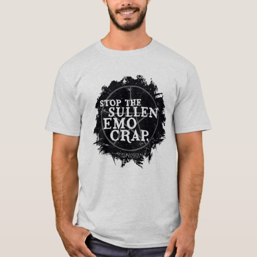 Supernatural Emo Quote T_Shirt