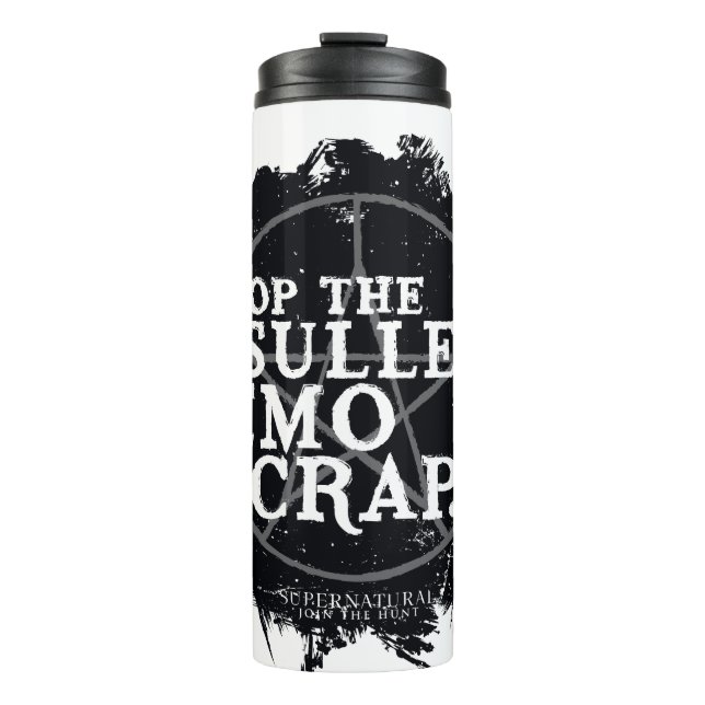 Supernatural "Emo" Quote Thermal Tumbler (Front)